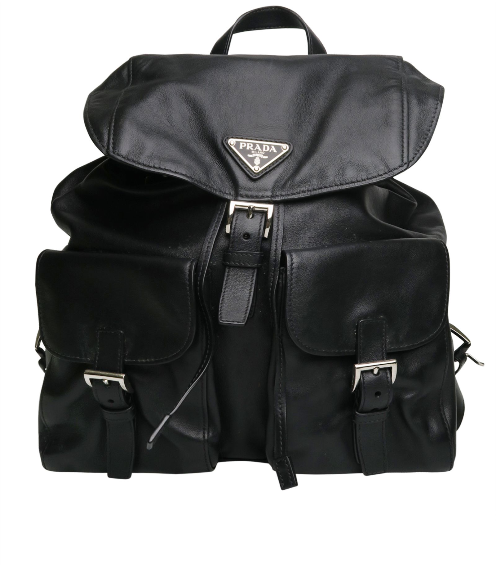 バッグ PRADA Backpack black multi pocket バッグ PRADA Back packs black multi pocket mini Prada Re